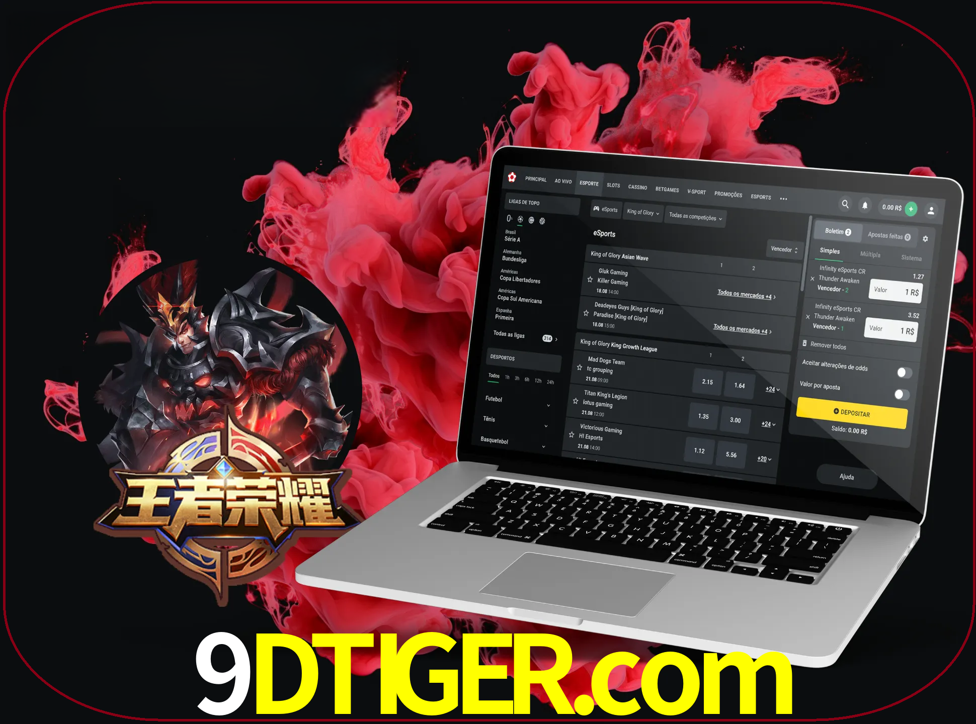 Um jogo global que conquistou os corações dos utilizadores de todo o mundo e que foi desenvolvido na China está disponível no 9dtiger.
