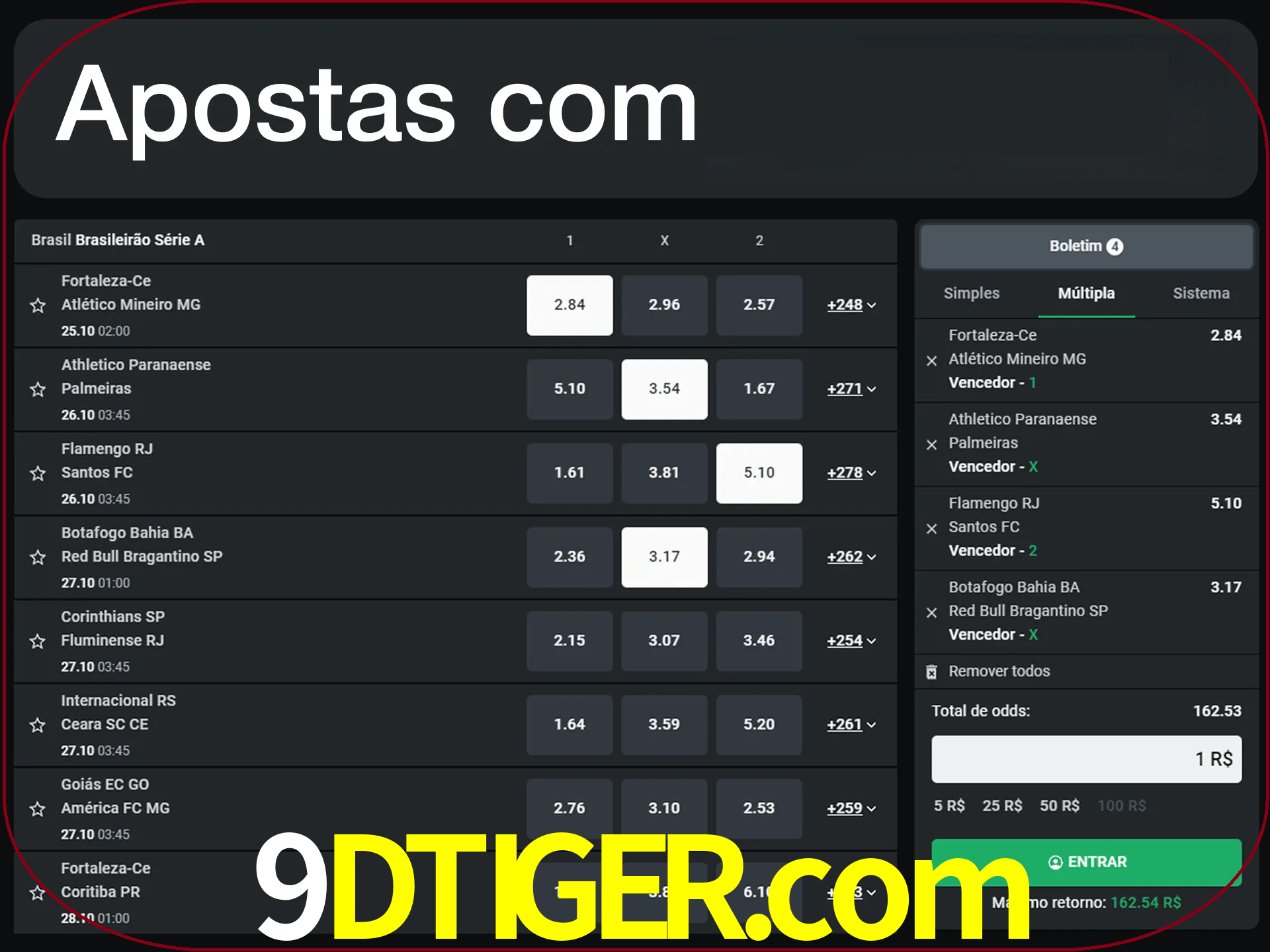 Aposte em vários diciplines com LeonBet.