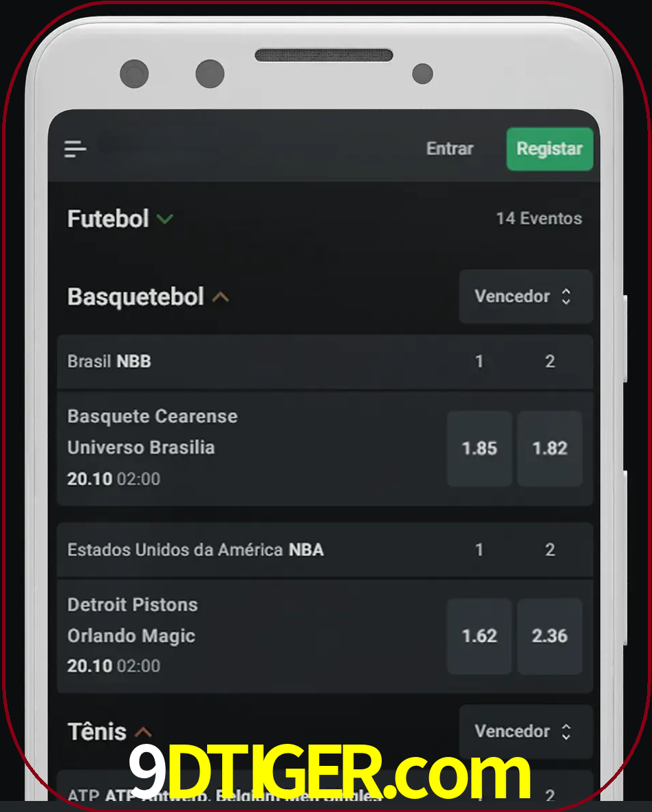 Aposte e assista aos esportes em formato ao vivo.