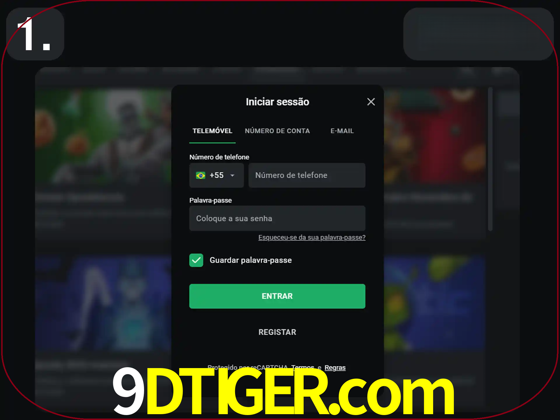 Acesse o site.