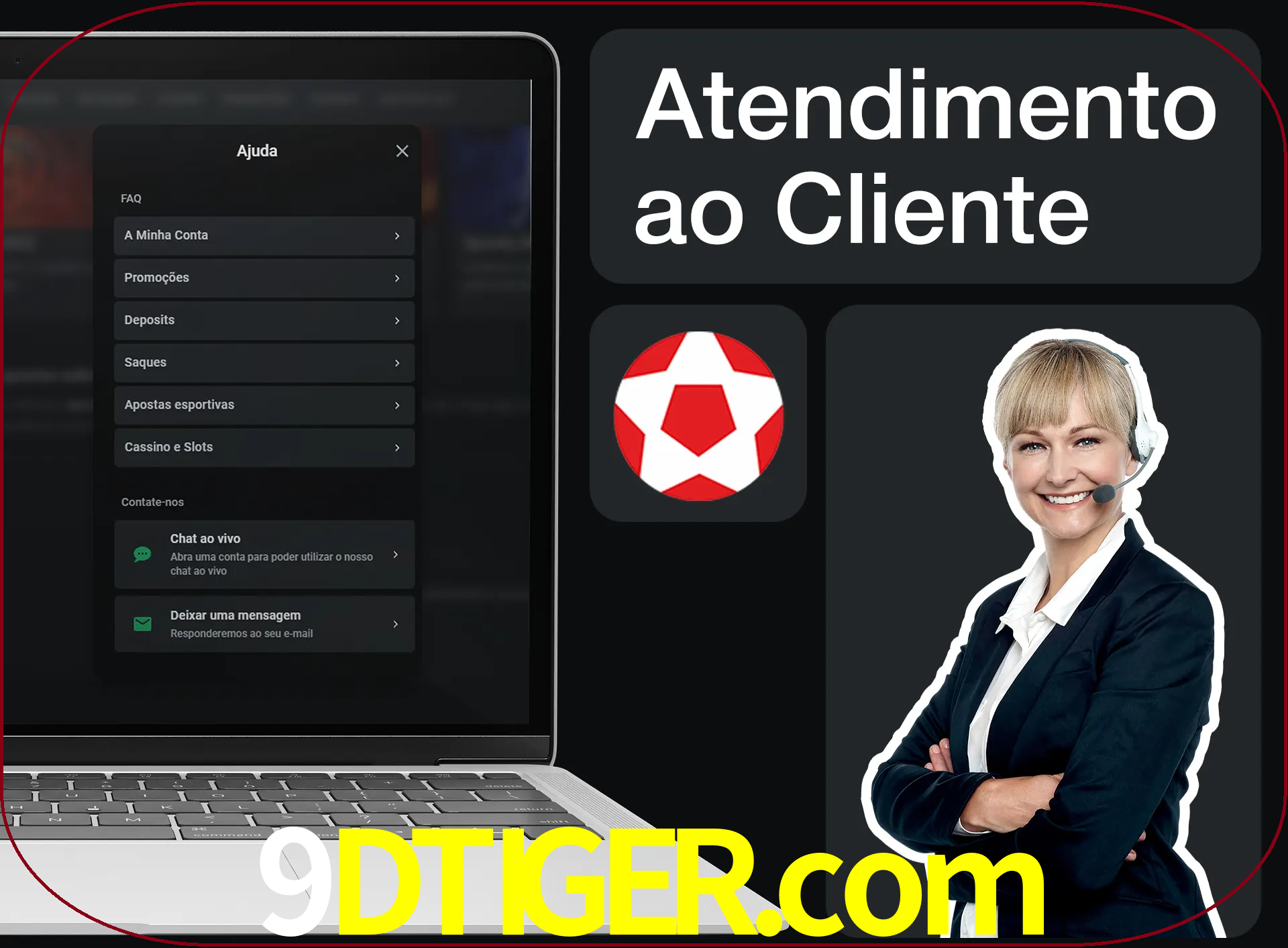Você pode pedir nosso apoio para ajudar.
