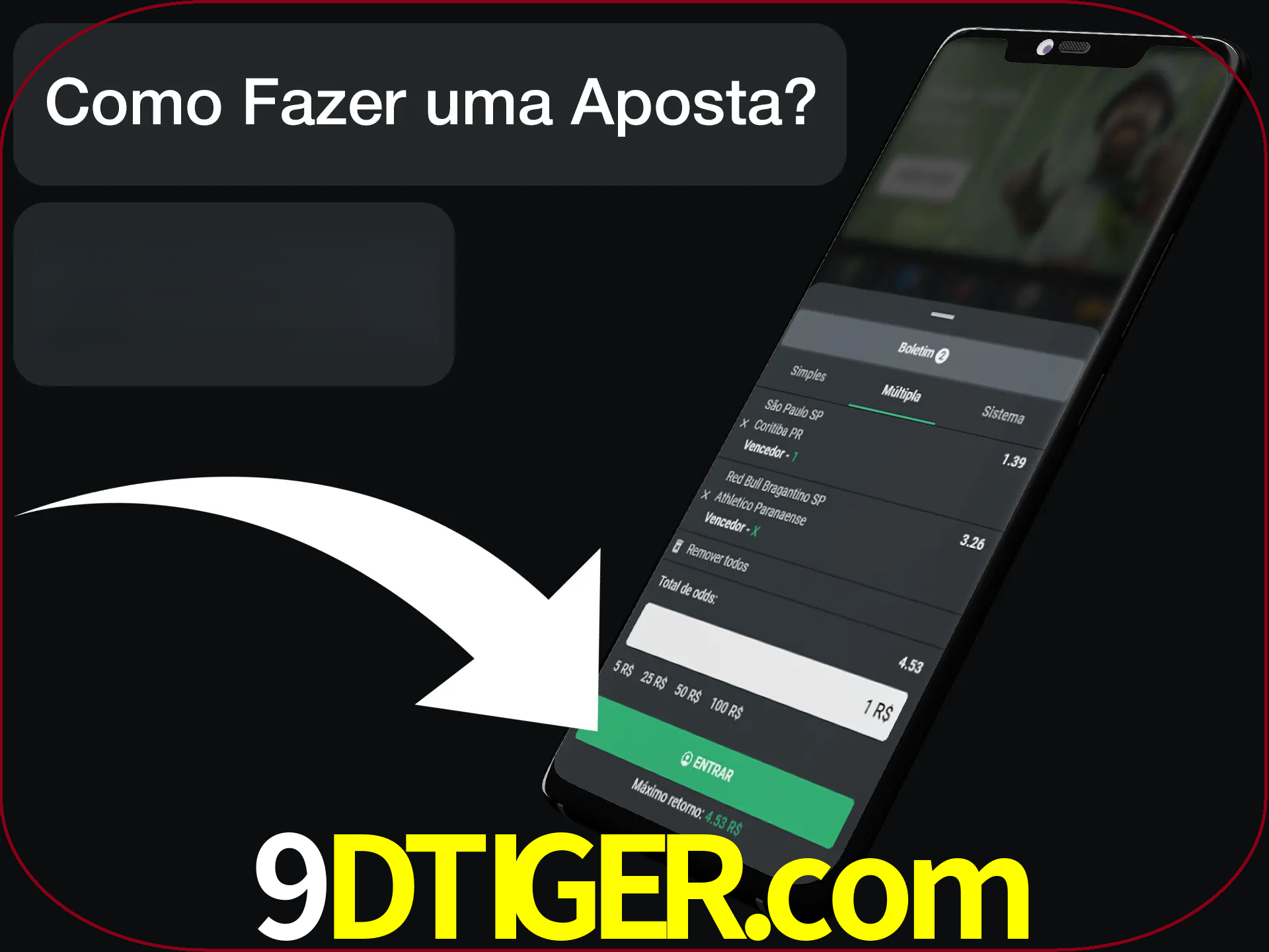 Preencha sua aposta e aguarde o resultado.